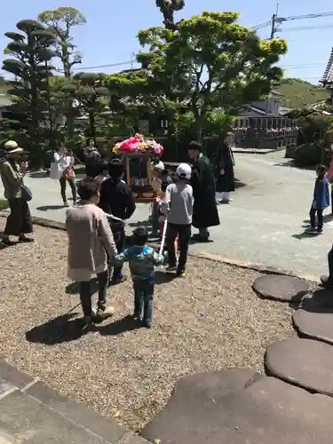 明願寺のお祭り