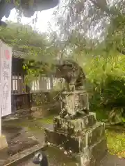 城井八幡社の狛犬