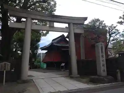 麻布氷川神社の鳥居