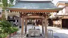 川越八幡宮の手水