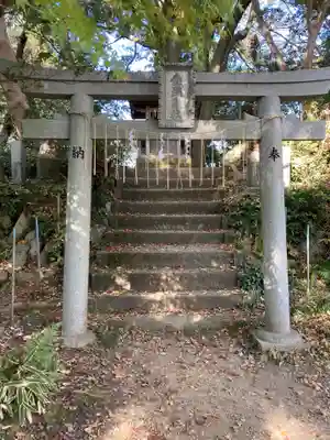 金毘羅社の鳥居