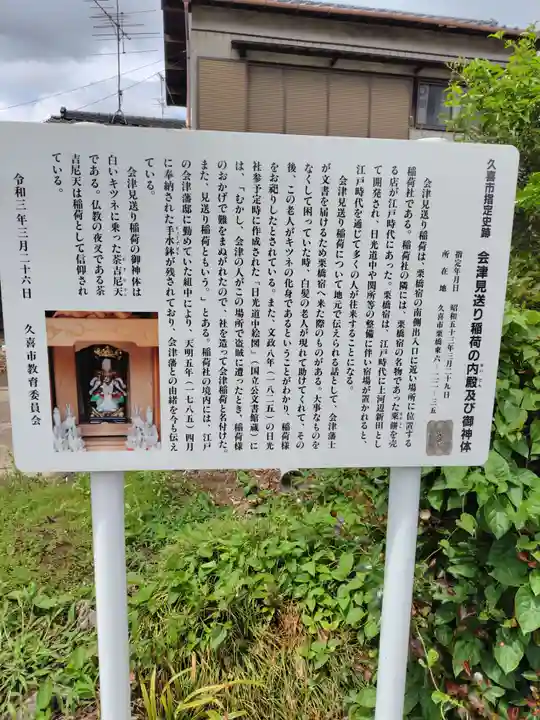 会津見返り稲荷(埼玉県)
