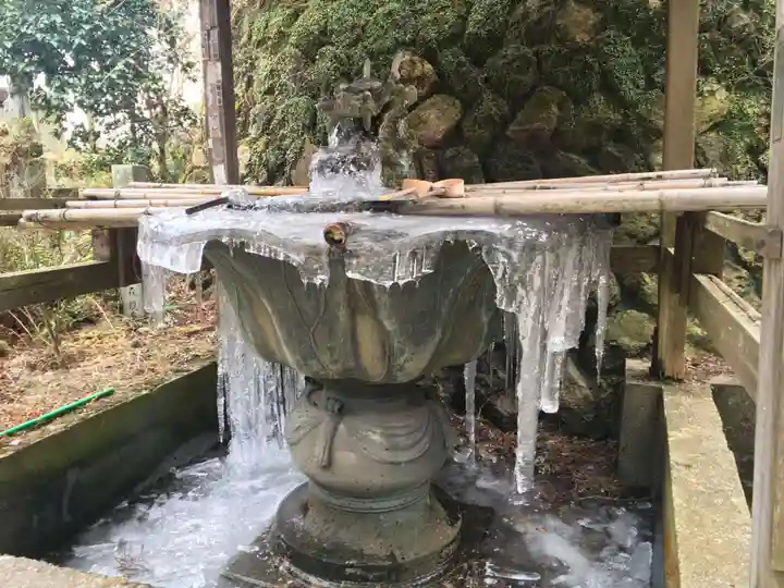 施福寺の手水舎