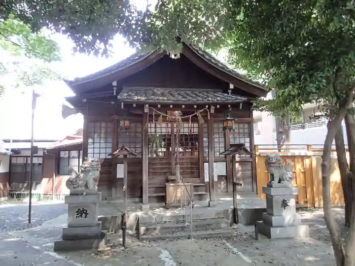 物部神社の本殿・本堂