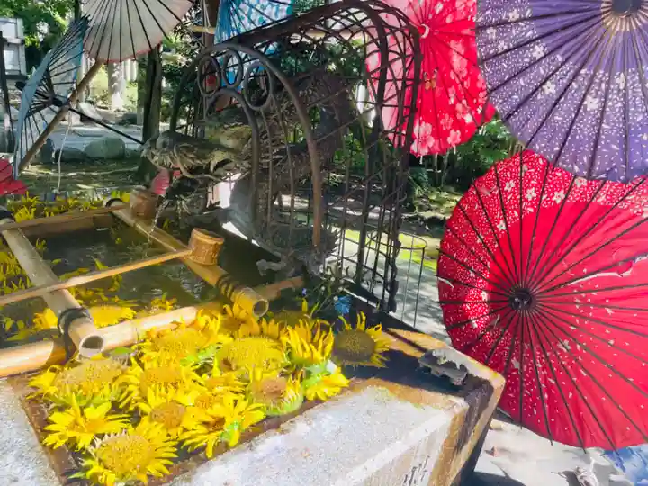 若宮神明社の手水舎