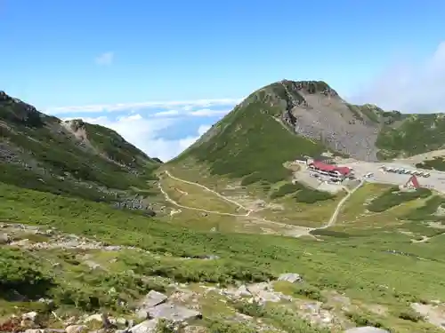 乗鞍本宮の景色