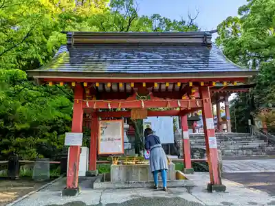 津島神社の手水舎