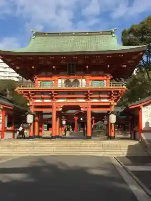 生田神社の山門・神門