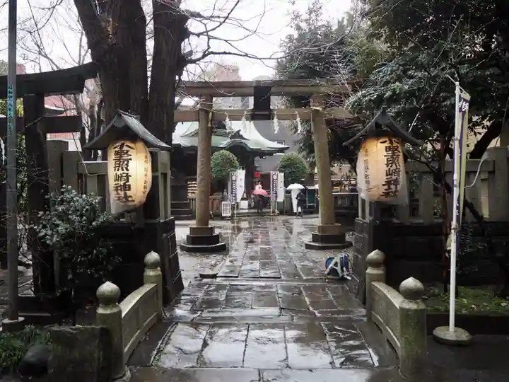小野照崎神社の鳥居