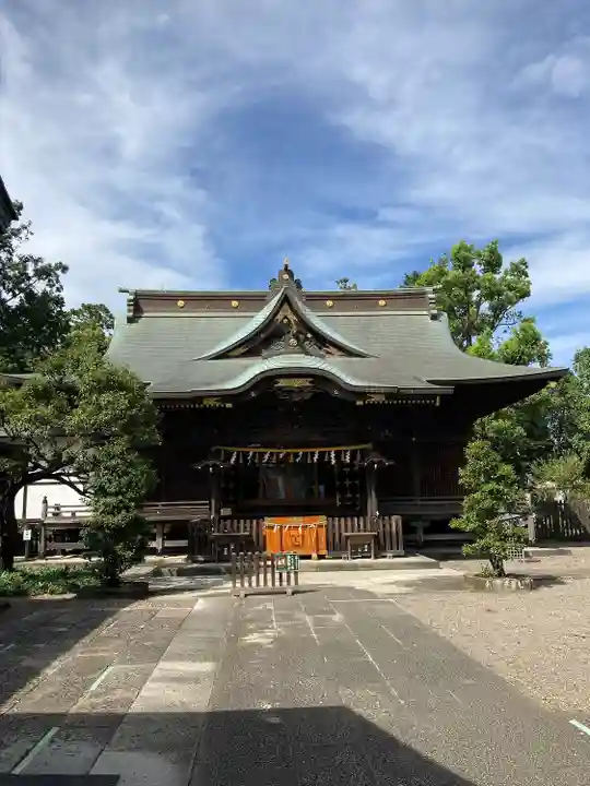 阿豆佐味天神社 立川水天宮の本殿・本堂