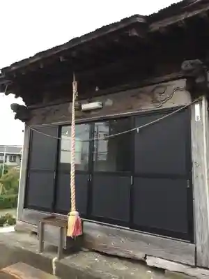 中瀬大神の本殿・本堂