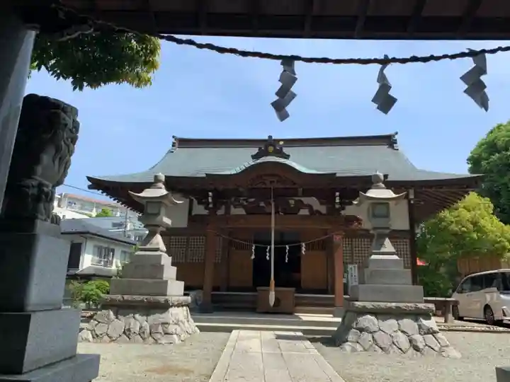 土橋神社の本殿・本堂