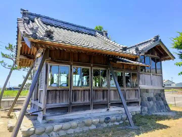 境神明社の本殿・本堂