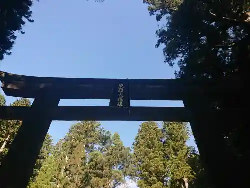 日光東照宮の鳥居