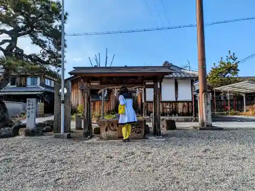 愛宕神社の手水舎