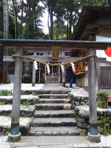 御髪神社の鳥居