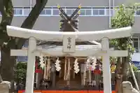 開口神社の鳥居