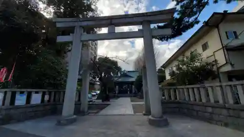 浅間神社の鳥居