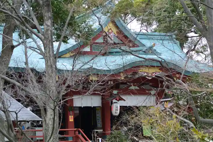多摩川浅間神社の本殿・本堂
