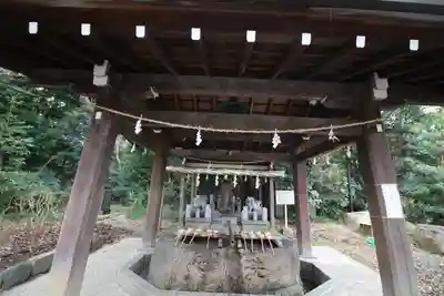 愛知縣護國神社の手水舎