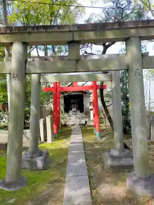 刺田比古神社の鳥居