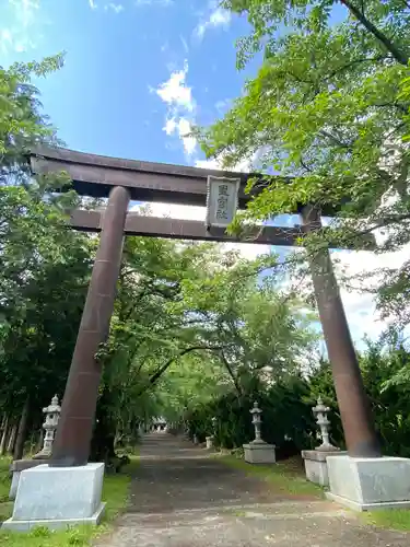 冨士御室浅間神社の鳥居