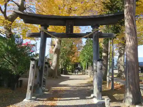 沙田神社の鳥居