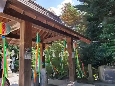 滑川神社 - 仕事と子どもの守り神の手水舎