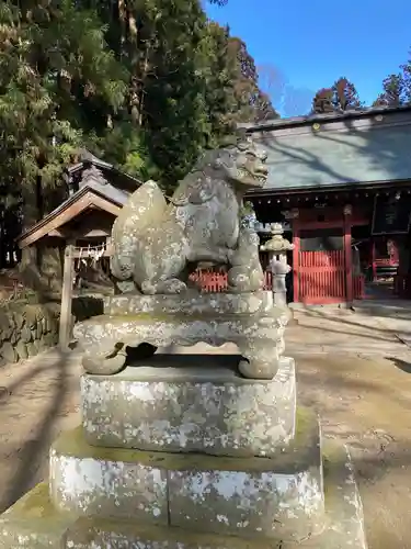 都々古別神社(八槻)の狛犬