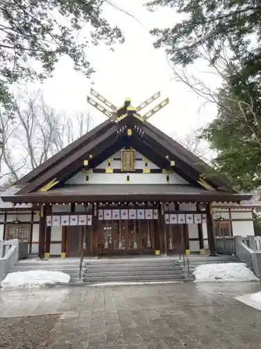 新琴似神社の本殿