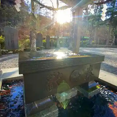 古峯神社の手水舎