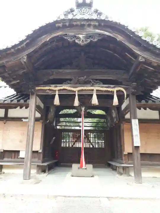 斑鳩神社の本殿・本堂
