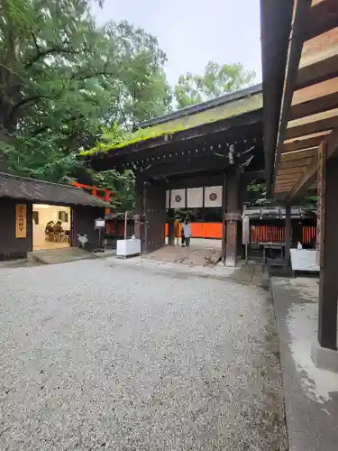河合神社（鴨川合坐小社宅神社）の山門・神門