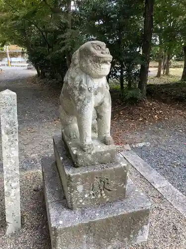 中山神社の狛犬