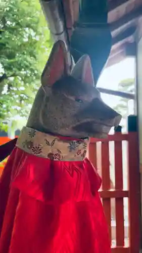 菅生神社の狛犬