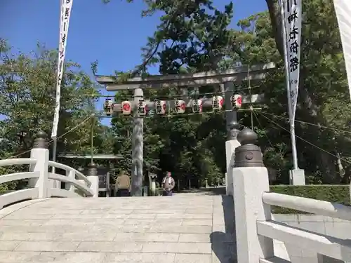 寒川神社の鳥居