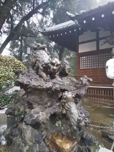 平塚神社の狛犬