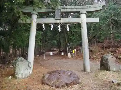 山宮神社の鳥居