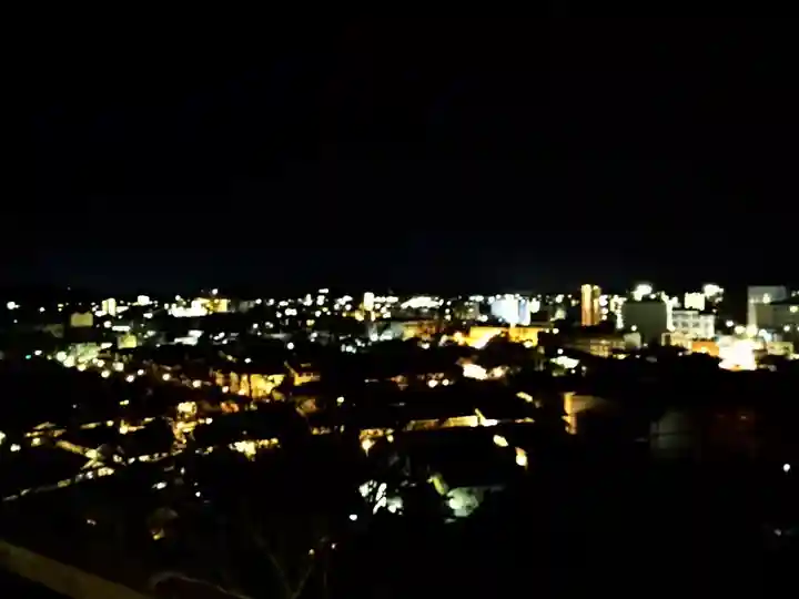 阿智神社の景色