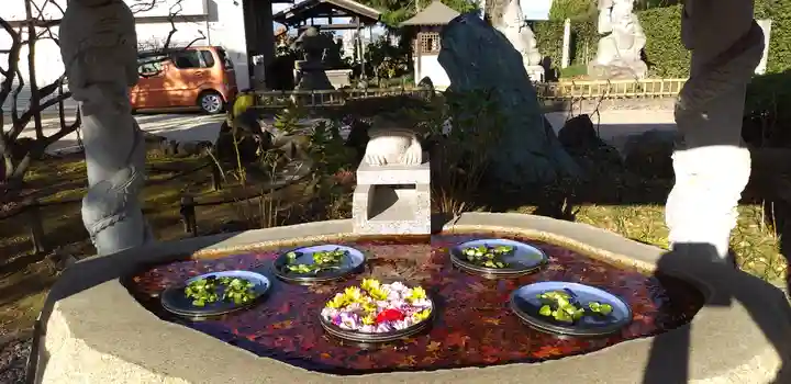 恩林寺の手水舎