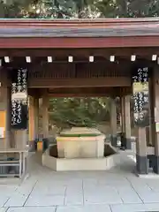 明治神宮の手水