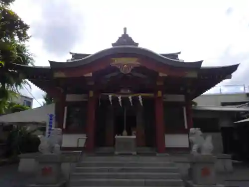 長浦神社の本殿・本堂