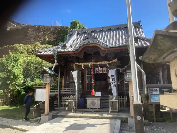 諏訪神社の本殿・本堂