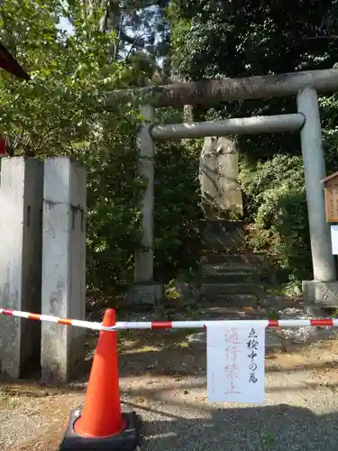 鷲宮神社の鳥居