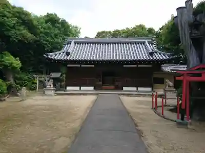 中臣須牟地神社の本殿・本堂