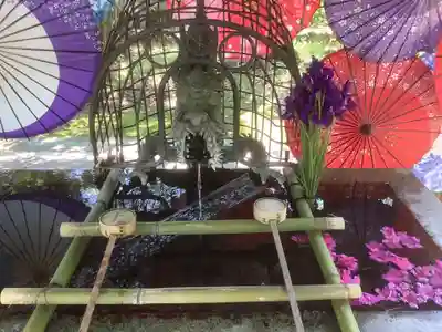 若宮神明社の手水舎