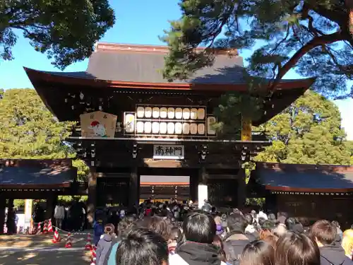 明治神宮の山門・神門