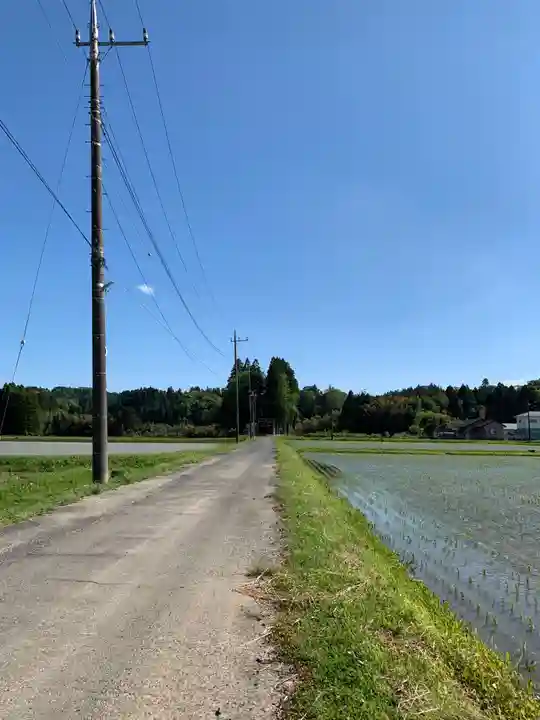 大山神社の景色