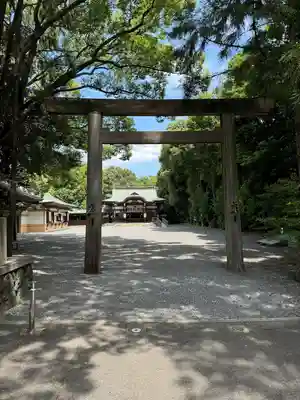 氷上姉子神社(熱田神宮摂社)の鳥居
