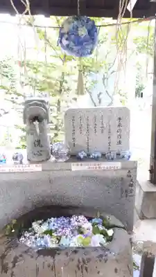 手稲神社の手水舎